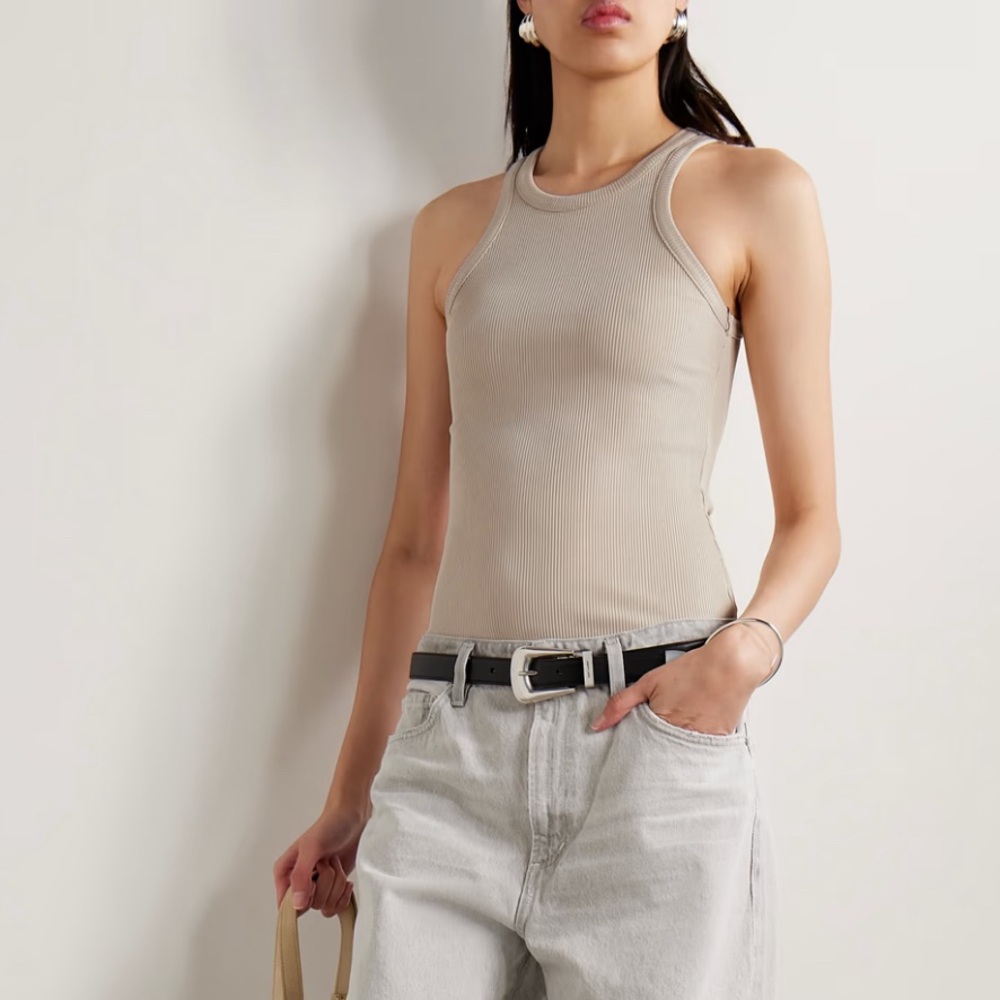 GOLDSIGN
Laurel ribbed-knit tank